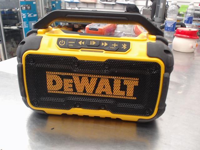 Speaker bluetooth de chantier jaune