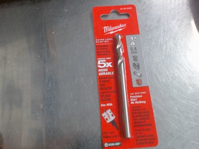 Drill bit milwaukee 1/4