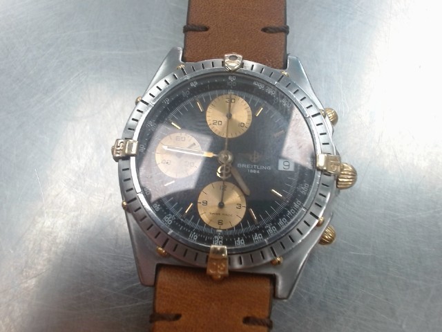 Breitling chronomat gold b13047