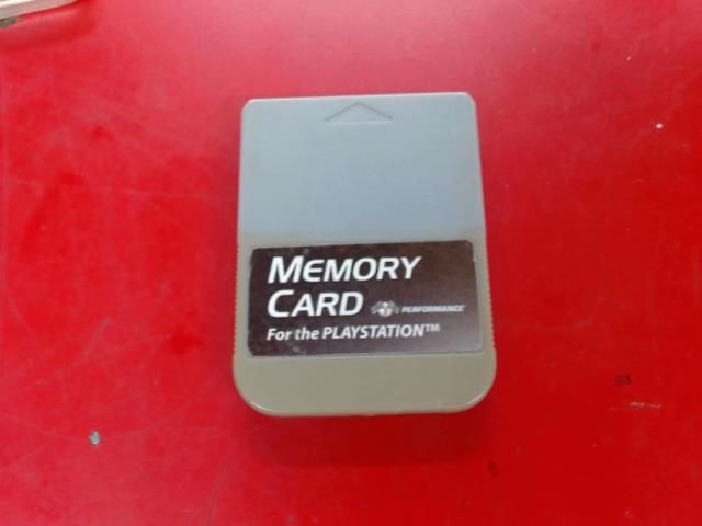 Carte memoire pour ps1