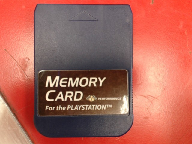Playstation 1 memory card