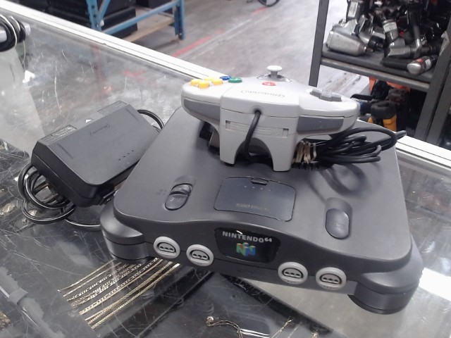 Console nintendo 64+man+fil