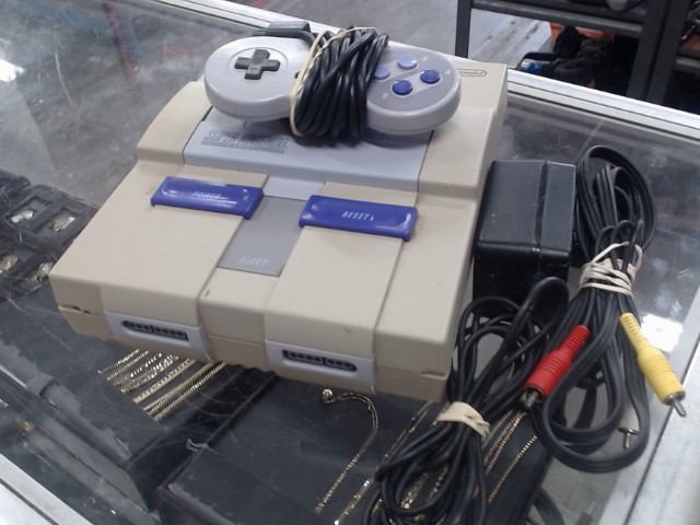 Console super nes+man+fil