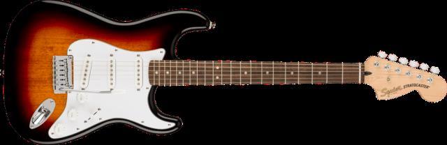 Guitare squier strato caster affinity