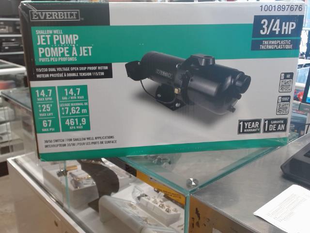 Pompe a jet brand new