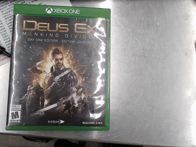 Jeu xbox one deus ex : mankind divided