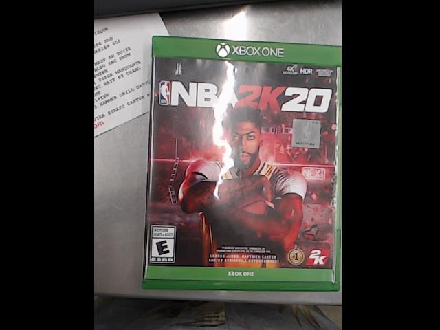 Jeu xbox one nba 2k20