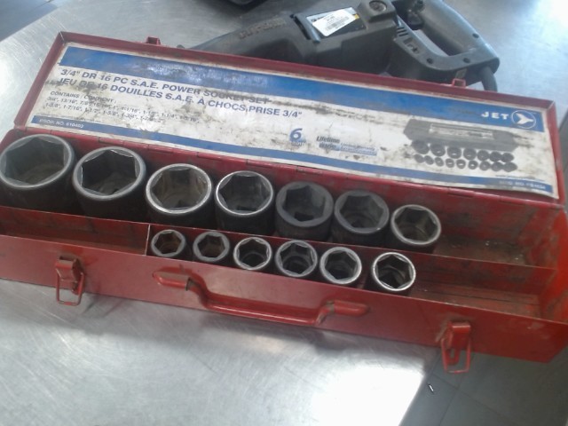 Kit de douille 16 pce 610403