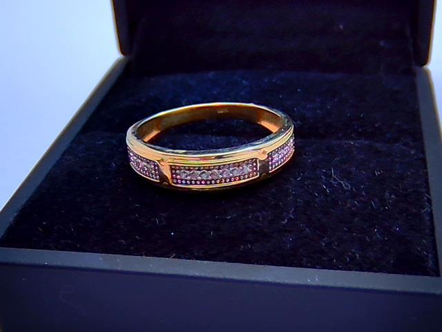 BAGUE EN OR 10KT NEW