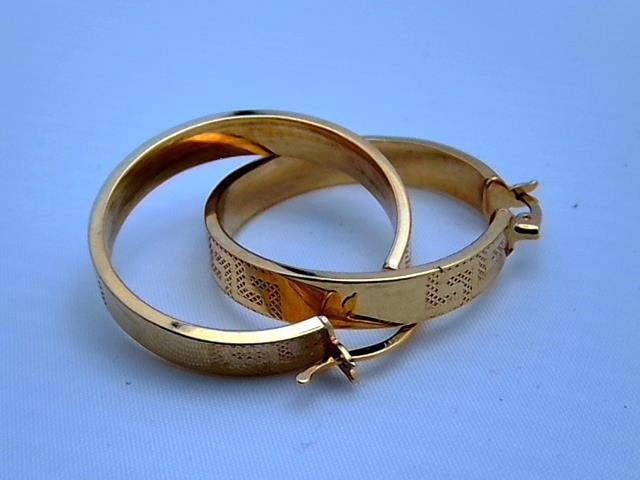 BOUCLES D OREILLES EN OR 10KT