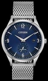 Citizen ecodrive stainless watch bleu