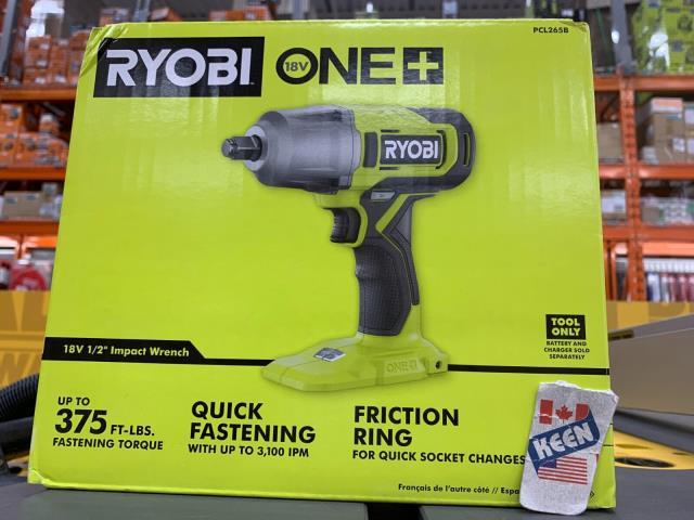 Brand new 18v ryobi one+ 18v 1/2
