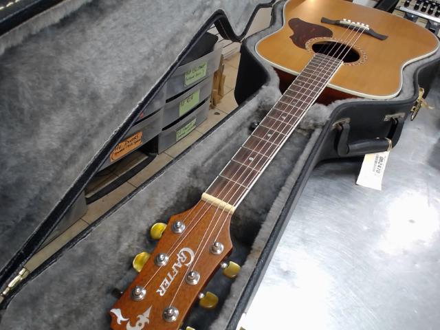 Guitare accoustique dans case
