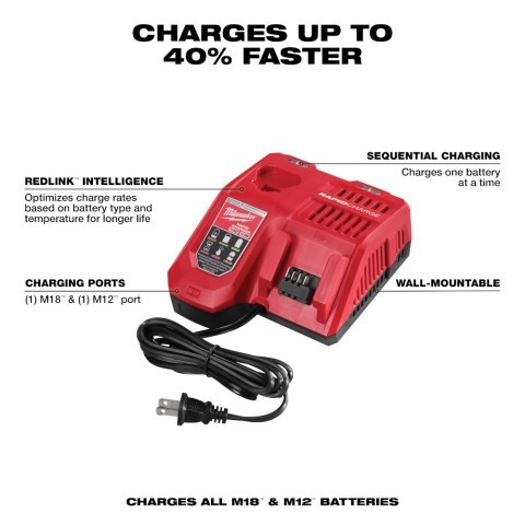 Chargeur milwaukee m12 m18