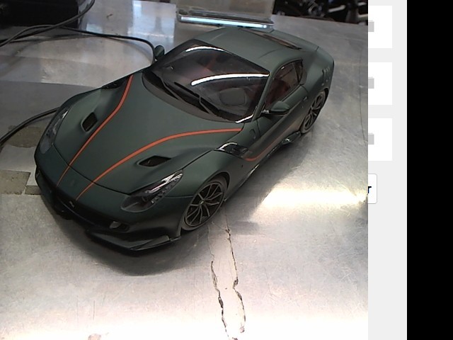 Ferrari f12 tdf car model 1/18 darkgreen