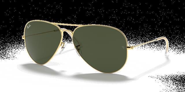 Lunette de solei style aviator gold