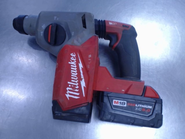 Rotary hammer milwaukee + batt 5 ah