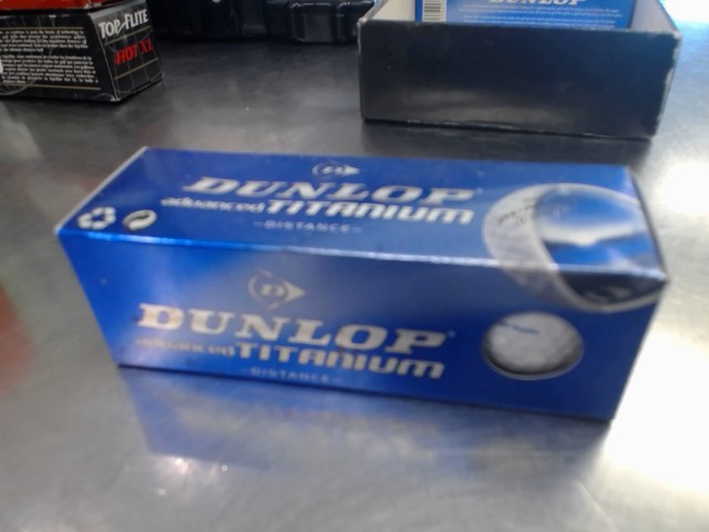 Balles de golf dunlop 3-pack
