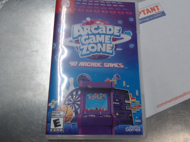 Arcade game zone 40 arcade games