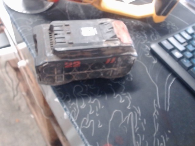 Batery hilti b22 used no acc