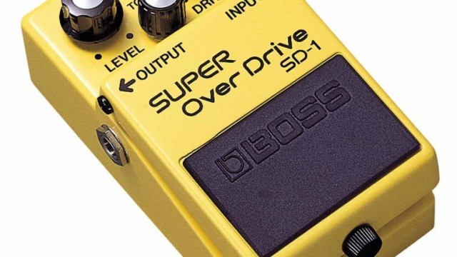 Boss super overdrive sd-1 pedale