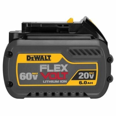 Battery dewalt flexvolt 6.0ah used