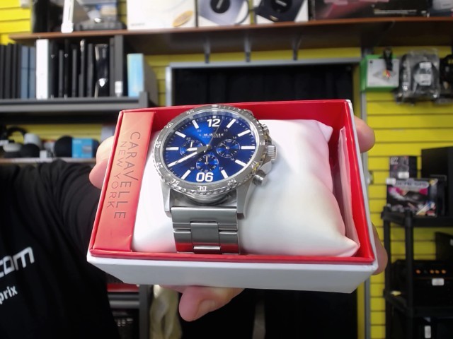 Montre pour homme dial bleu