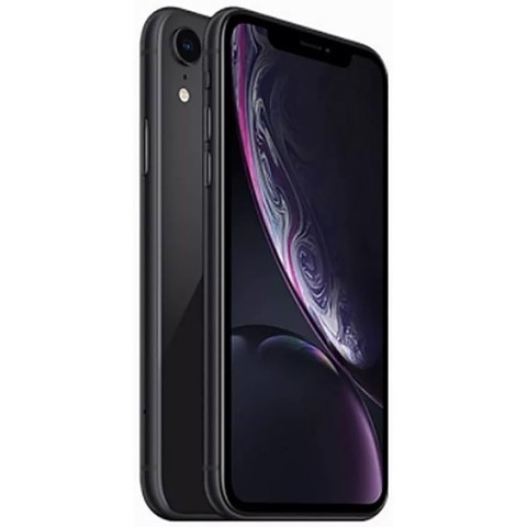 Iphone xr noir 64gb front cracked