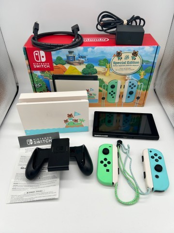 Switch animal crossing + acc/boite