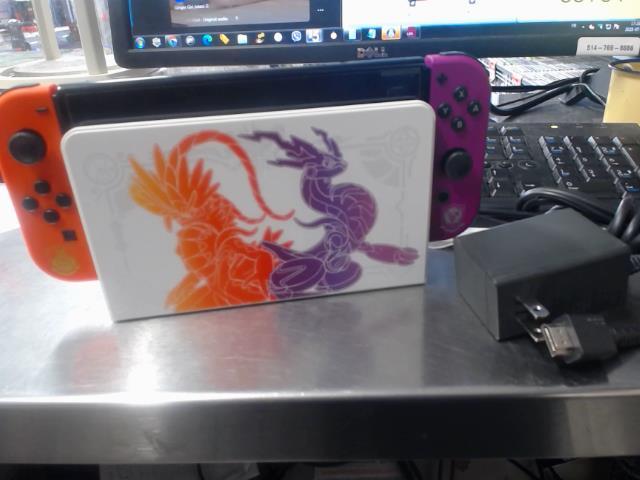 Nitendo switch oled+joy+chrgr v.pokemons