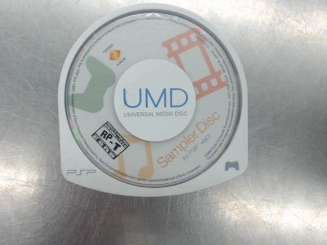 Sampler disc for psp vol.1