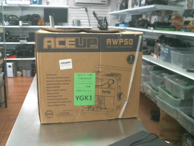 Semi-trash water pump 2hp