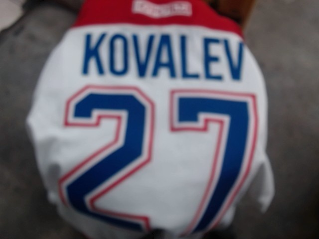 Chandail large alex kovalev