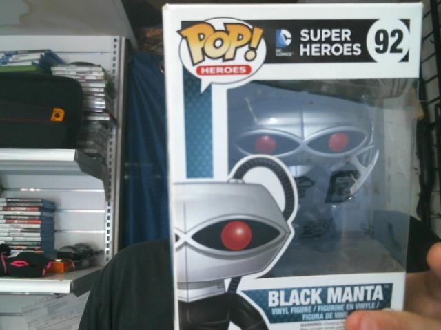 Black manta figurine pop 92