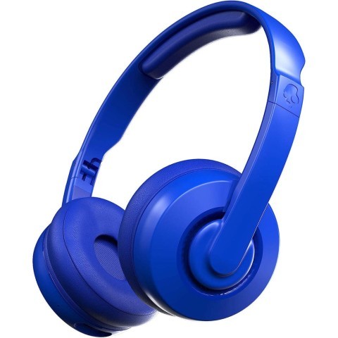 Casque bleu ecouteur skullcandy