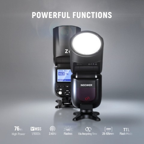 Flash camera neewer pour canon