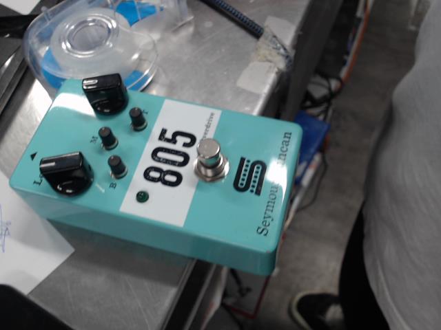 Seymour duncan 805 overdrive pedal effec