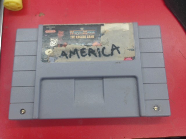 Wrestle manie the arcade game snes