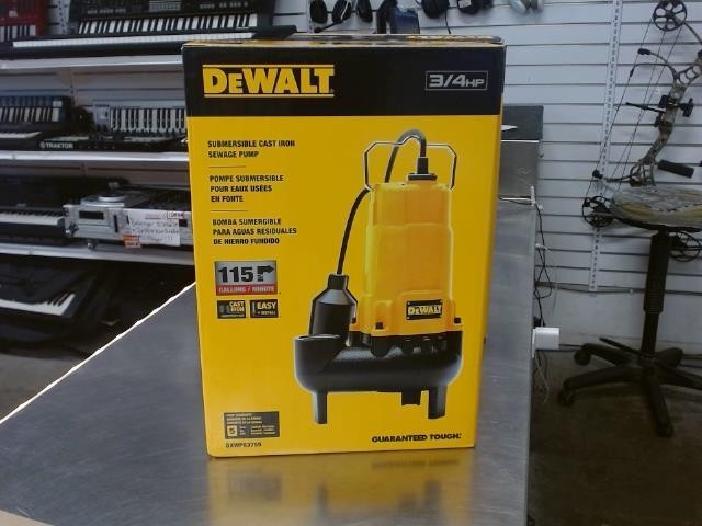 Pompe submersible pour eaux dewalt