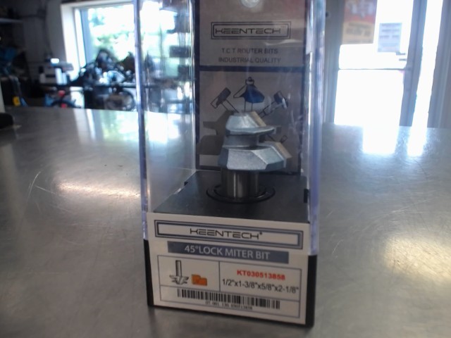 45 lock miter bit