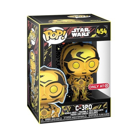 Figurine pop star wars c-3po