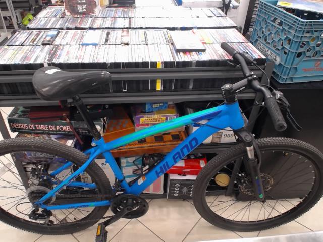 Velo de montagne un bord vitesse defec