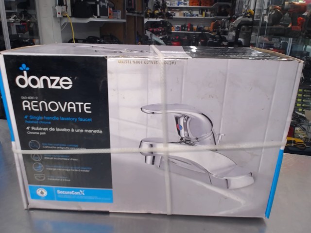 Single handle lavatory