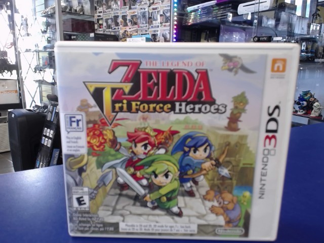 The legend of zelda tri force heroes