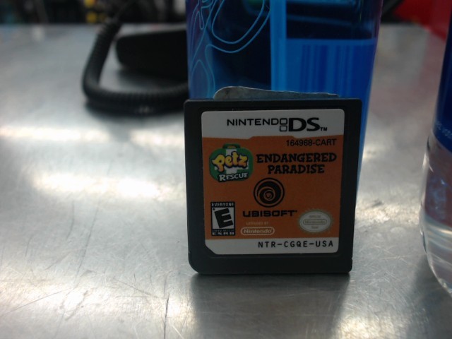 Petz rescue endangered paradise ds