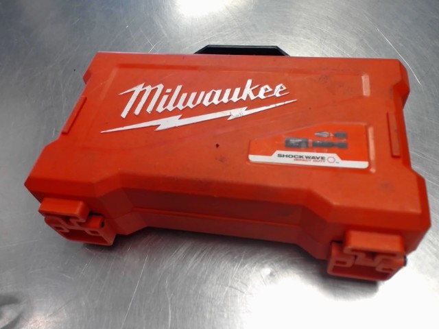 Impact driver bit set shockwave milwauke