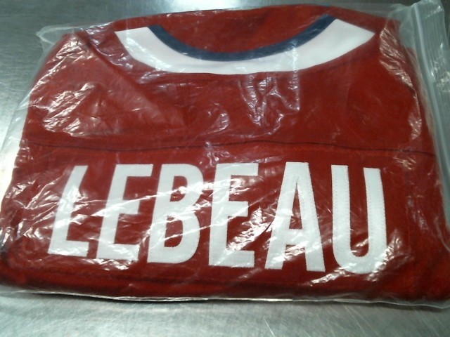 Signed jersey lebeau signed jersey
