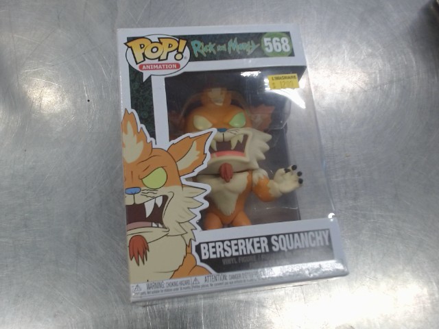 Figurine pop berserker squanchy