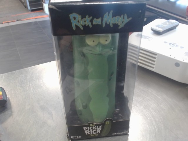 The pickle rick game avec boite