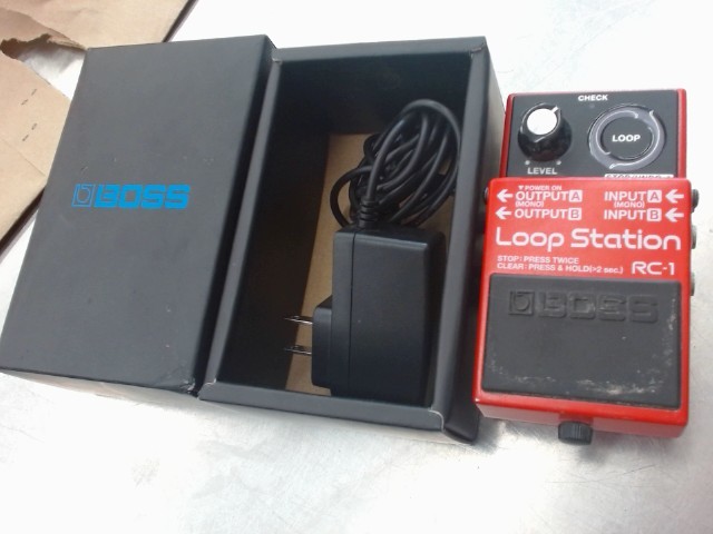 Pedale d'effets boss loopstation rc-1